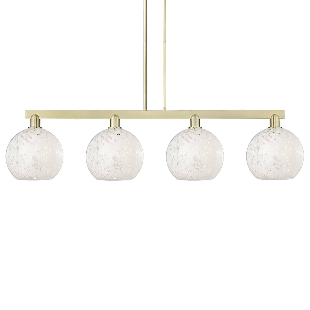 Innovations Lighting 716-4I-11-51 White Mouchette Linear White
