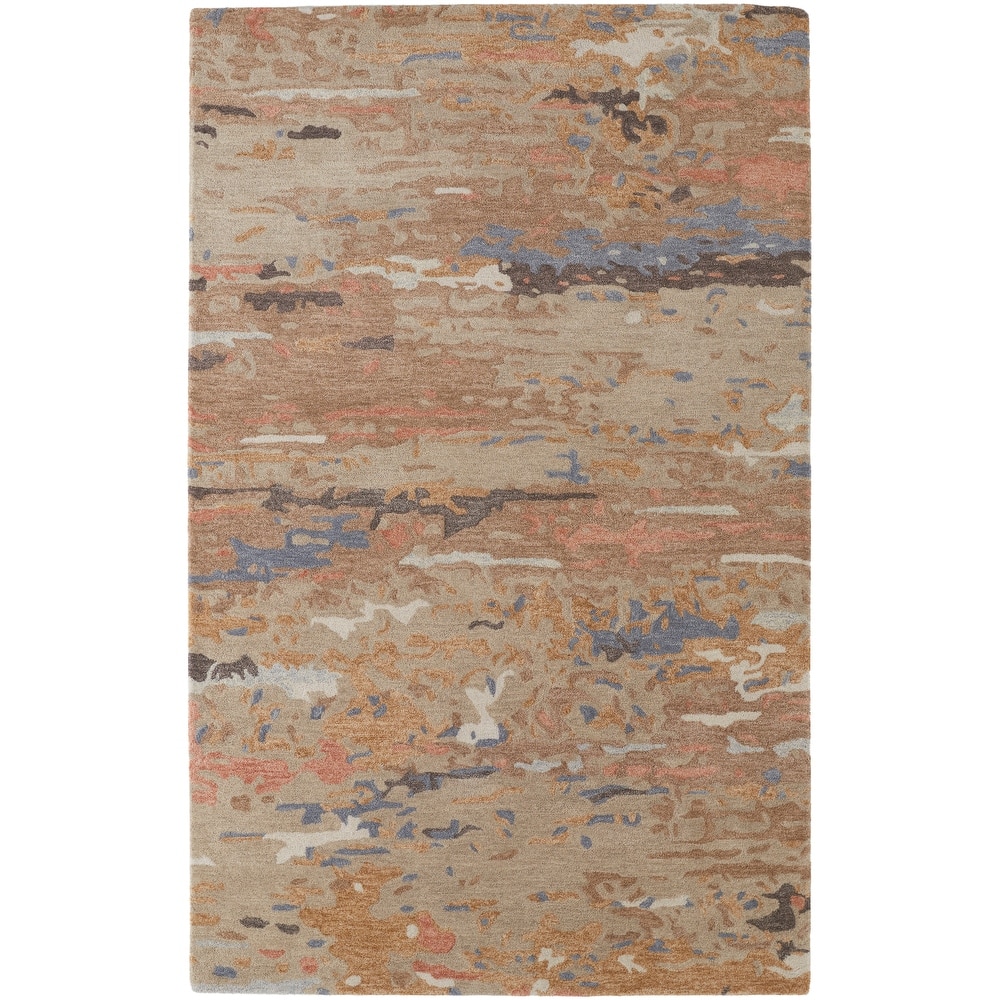 Grand Bazaar Calista Hand Tufted Abstract Modern Area Rug