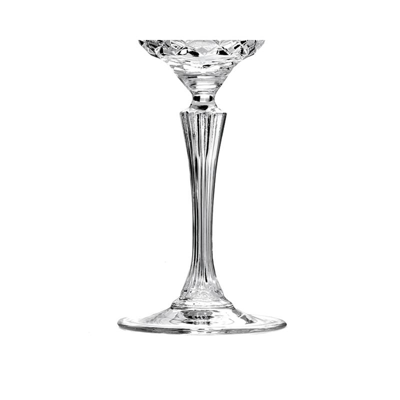 Set of 4 Markham Goblet Crystal Glasses, 13 Ounce, Clear (164644)