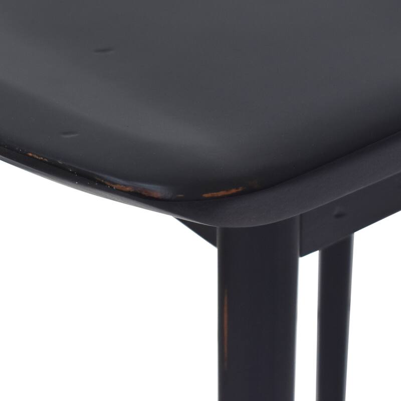 Steve Silver Hendry Backless Solid Acacia Counter Stool - Counter Stool