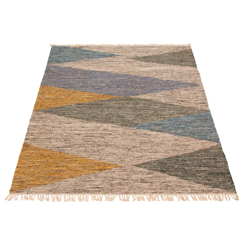 Ankara FW Grey Kilim 5'3" x 7'2" - 5'3 x 7'2