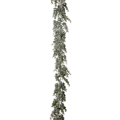 Plastic Eucalyptus Garland 6'