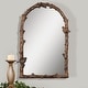 preview thumbnail 1 of 1, Uttermost Paza Antique Gold Branch Framed Arched Mirror - 25.5x36.75x2.5