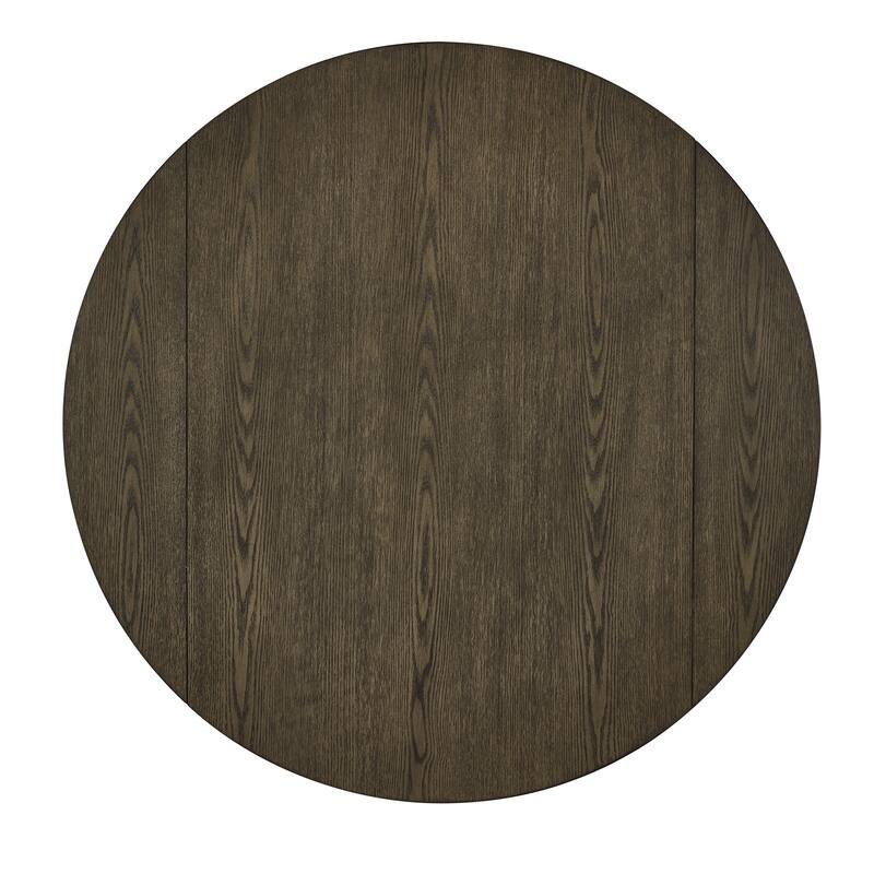 Foldable Drop Leaf Coffee Table Reception Table, Rustic Dining Table & Chairs with Upholstered Seat Chairs