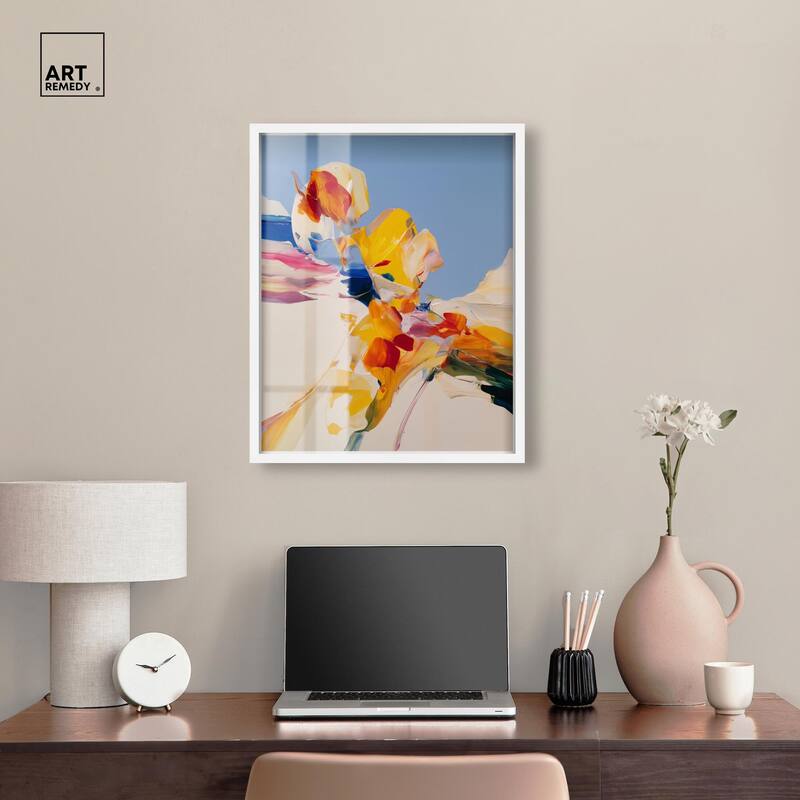 Flippant Bloom II Shadowbox by Art Remedy