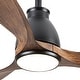 preview thumbnail 49 of 58, YUHAO 56 inch 6 Speed Quiet DC Motor Indoor Matte White Ceiling Fans with Lights and Remote Control