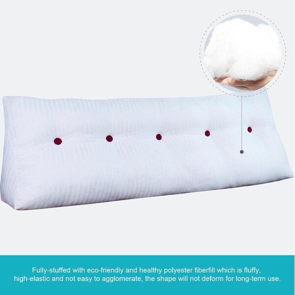 high back bed pillow