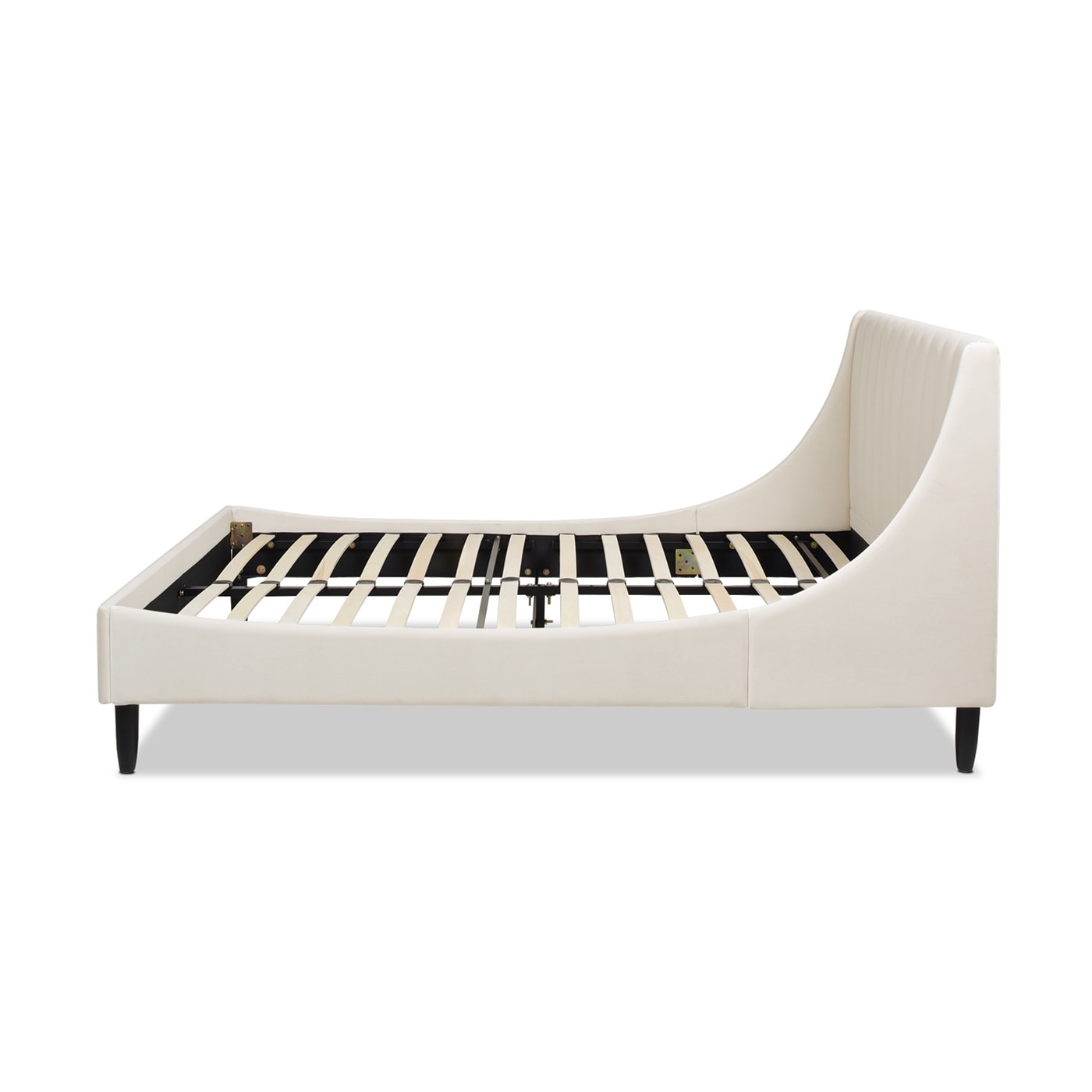 Aspen Vertical Tufted Headboard Platform Bed On Sale Bed Bath