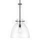 preview thumbnail 12 of 11, Savoy House 7-7006-1 Foster 14" Wide Pendant Matte Black