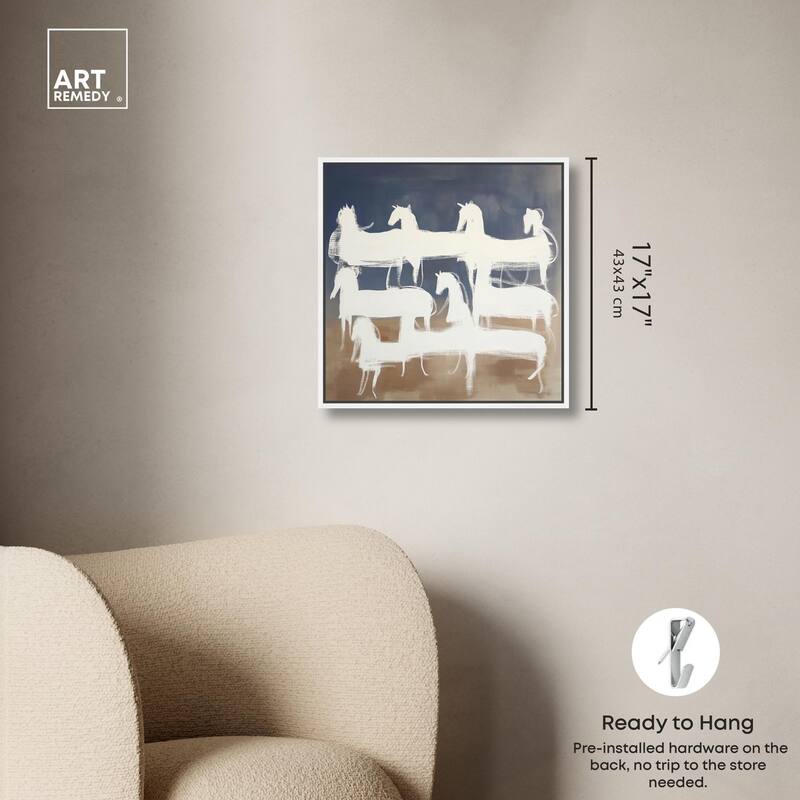 Phantom Herd Canvas by Art Remedy