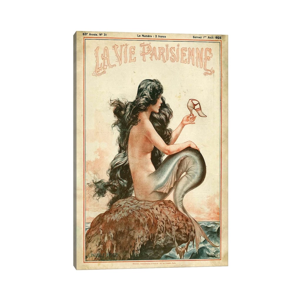 iCanvas "1925 La Vie Parisienne Magazine Cover" by The Advertising Archives Canvas Print
