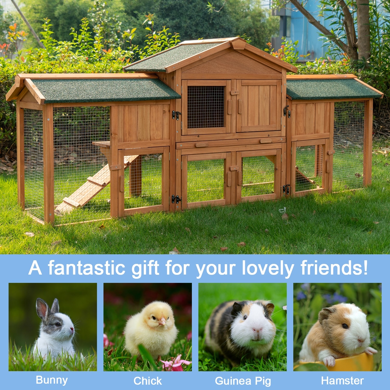 Kinpaw 74 Rabbit Hutch