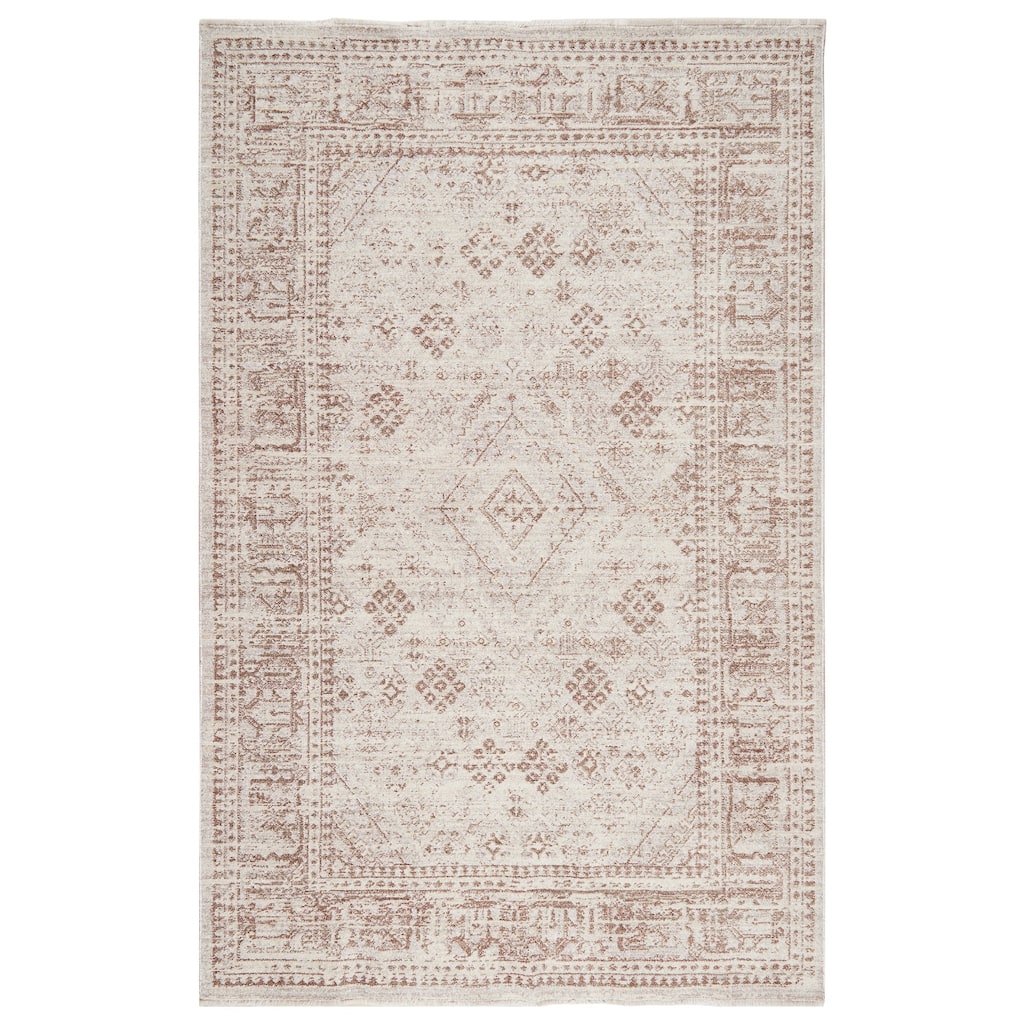 Terra by Obeetee Heirloom Diamond Neutral Rug