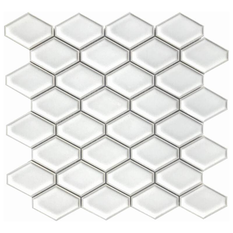 Century Clipped Diamond Porcelain Mosaic Tile