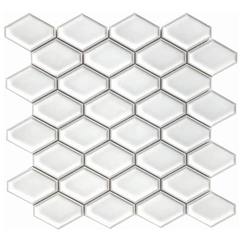 Century Clipped Diamond Porcelain Mosaic Tile