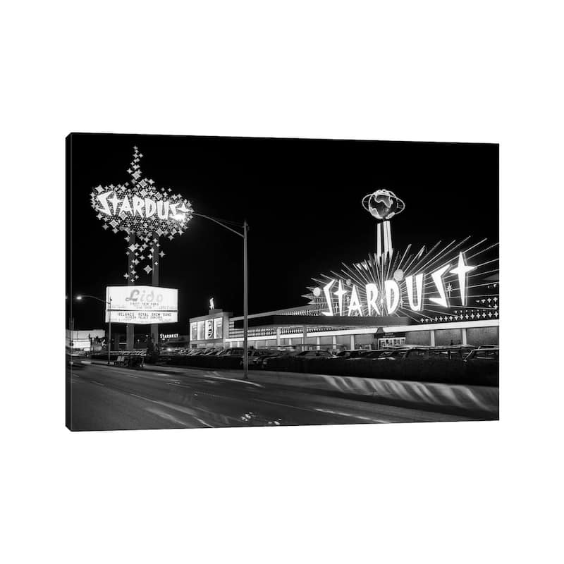 iCanvas "1960s Night Scene Of The Stardust Casino Las Vegas Nevada USA" by Vintage Images Canvas Print