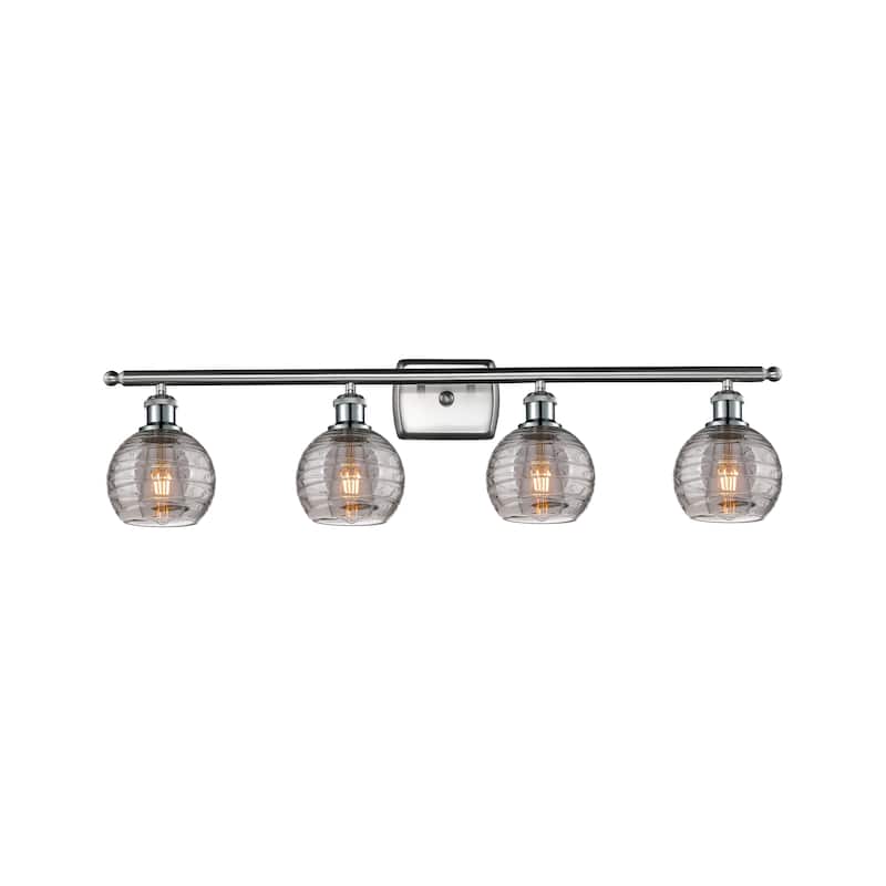 Innovations Lighting Athens Deco Swirl - 4 Light 36" Bath Vanity Light