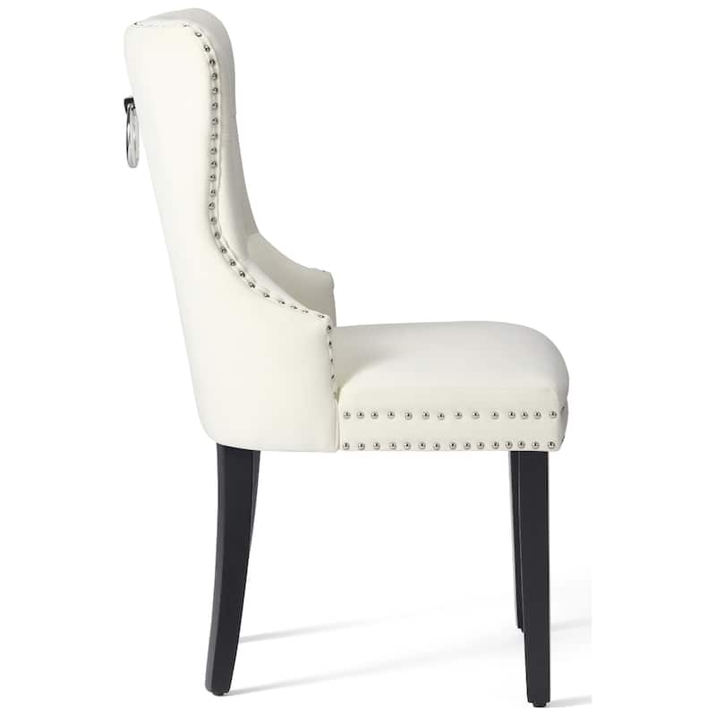 Highland Tufted Velvet Side Chair (Set of 6)
