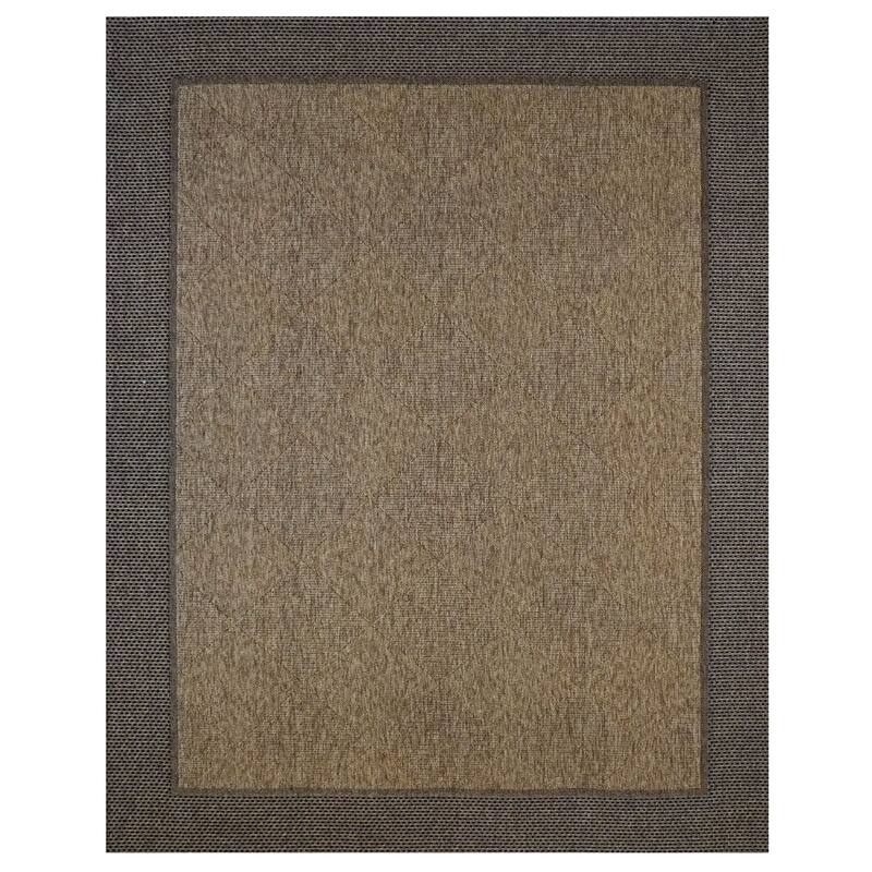 Gertmenian Grace Premium Multi-Size Multi-Colored Flatweave Indoor/ Outdoor Area Rug Collection - 9'2"x13'1" - MEGALO BLACK