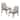 INK+IVY Frank Grey Upholstered Dining Chair (Set of 2)