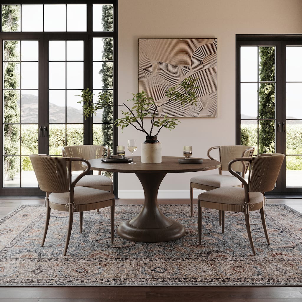 Nuloom Savine Traditional Bordered Washable Area Rug