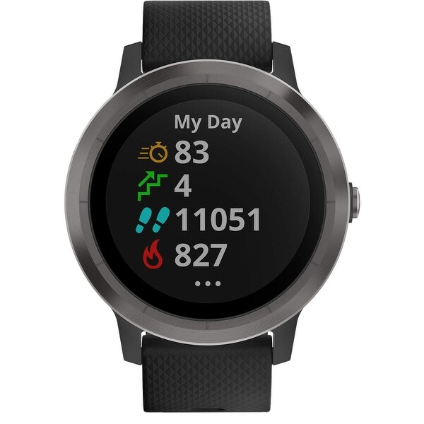 garmin vivoactive 3 black with slate hardware