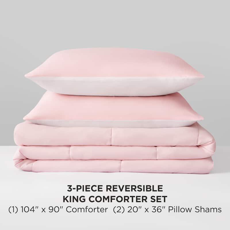 The Sheet Lab Box Stitch Reversible Comforter Sets