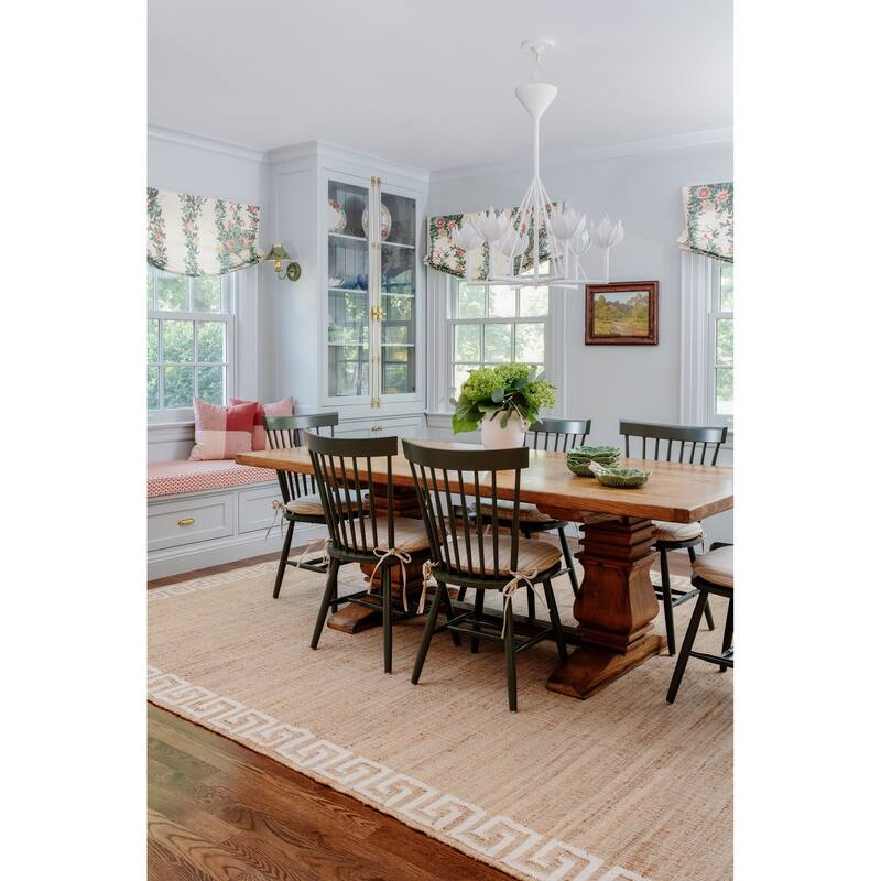 Erin Gates by Momeni Orchard Greek Key Hand Woven Wool and Jute Area Rug