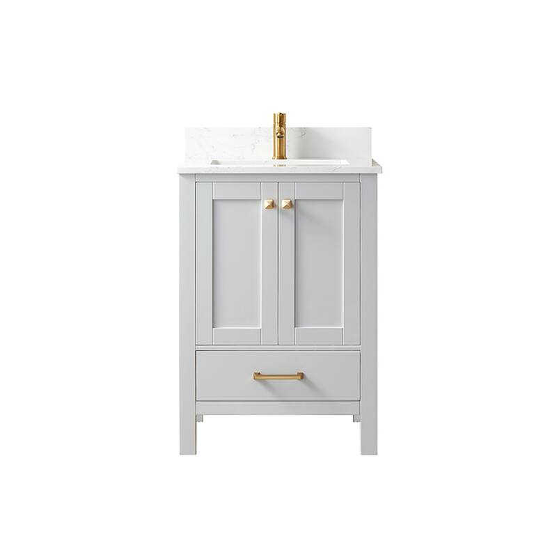Miseno MV785024-NM Shannon 24" Free Standing Single Basin Vanity Set