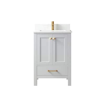 Miseno MV785024-NM Shannon 24" Free Standing Single Basin Vanity Set