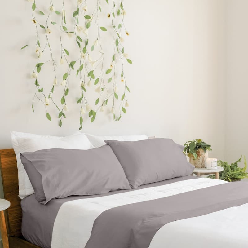 Jennifer Adams 400TC Long-Staple Cotton Sateen 2pc. Pillowcase Set
