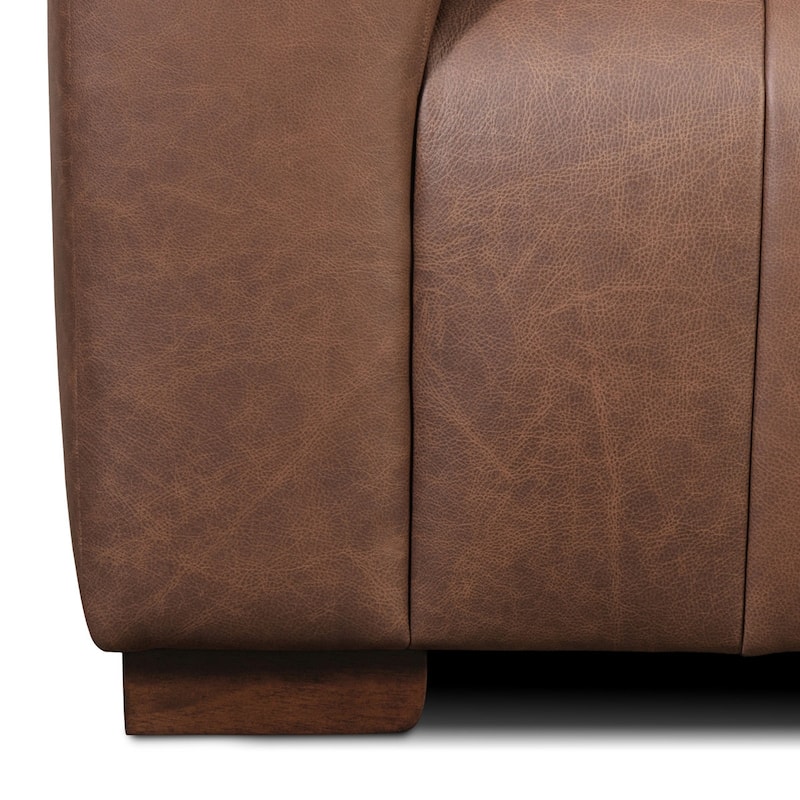 Poly & Bark Canale Sofa - Full Grain Genuine Italian Leather