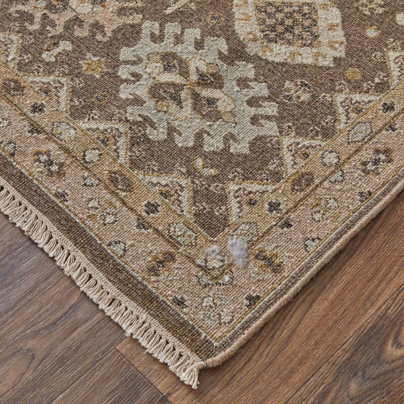 Grand Bazaar Aleska Hand Knotted Oriental Traditional Area Rug