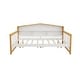 preview thumbnail 7 of 7, Full Size Daybed with Trundle & Bookcase Headboard