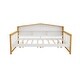 preview thumbnail 7 of 7, Full Size Wood House Shape Daybed with Trundle and Bookcase Headboard for Girls Boys Teens for Bedroom