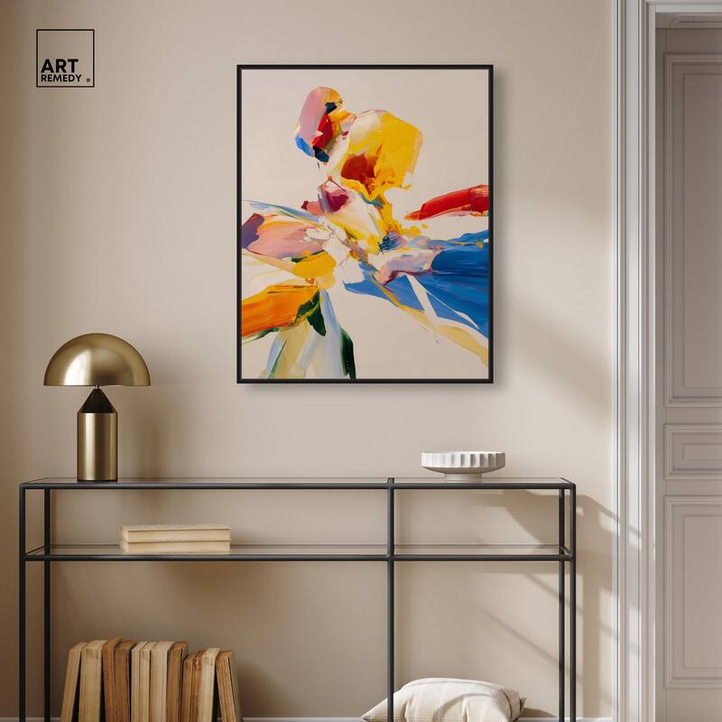 Flippant Bloom I Canvas by Art Remedy