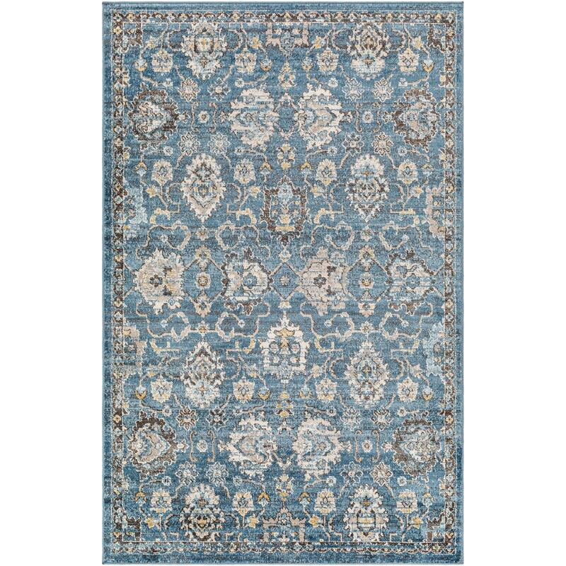 Livabliss Pertek Transitional Floral Area Rug