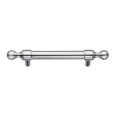 Utopia Alley Vaduz Pull Handle - Polished Chrome Cabinet Drop Pull Handles, 3.75" Center to Center