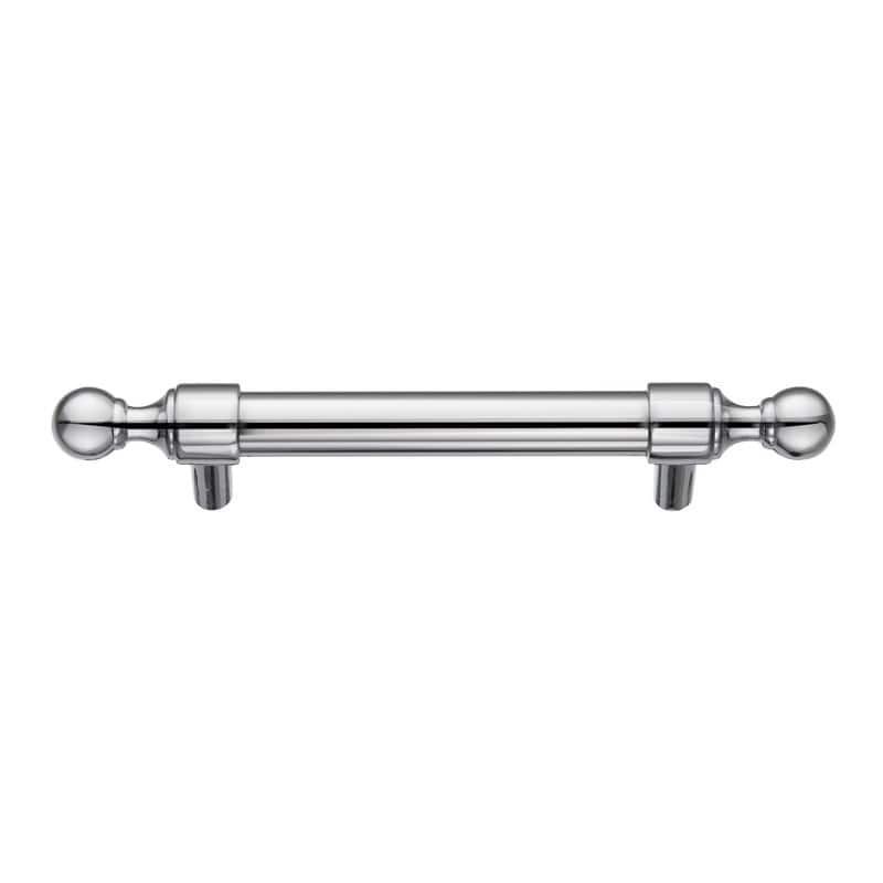 Utopia Alley Vaduz Pull Handle - Polished Chrome Cabinet Drop Pull Handles, 3.75" Center to Center