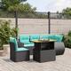 Option Black-table+1x corner+2x middle