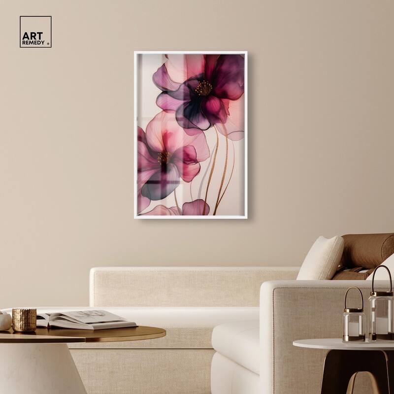 Velvet Verse III Shadowbox by Art Remedy