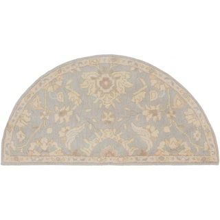 Hand-Tufted Wigton Floral Wool Area Rug