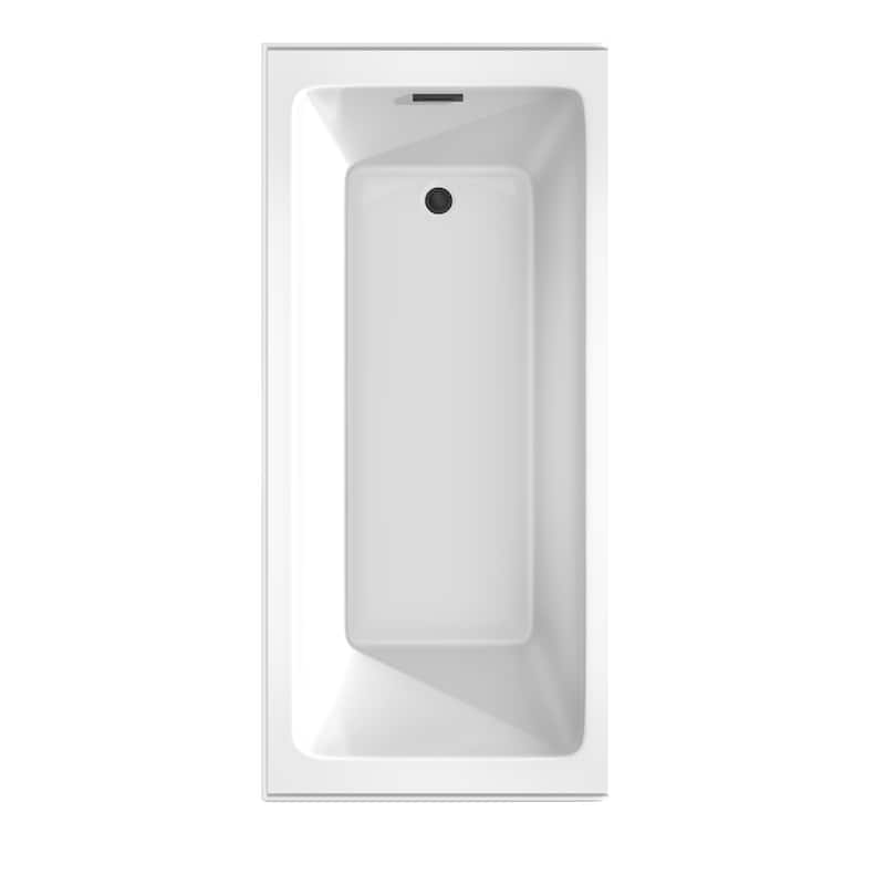 Grayley 66-Inch x 30-Inch Alcove Bathtub in White with Options