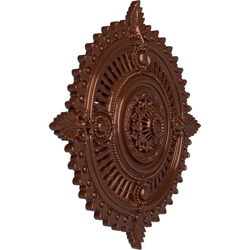 29 1/8"OD x 1 1/4"ID x 4"P Haylynn Ceiling Medallion