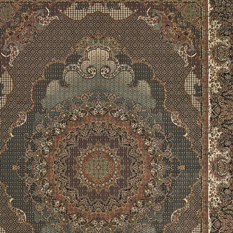 HomeRootsMedallion Traditional Runner Area Rug