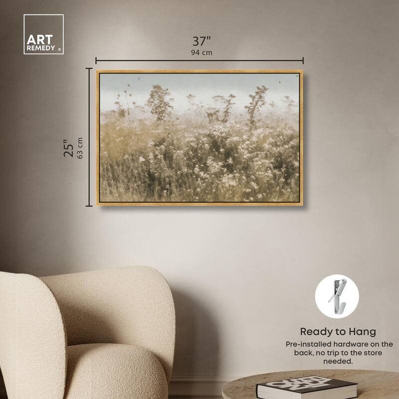 Hoary Herb Hues II Canvas by Art Remedy