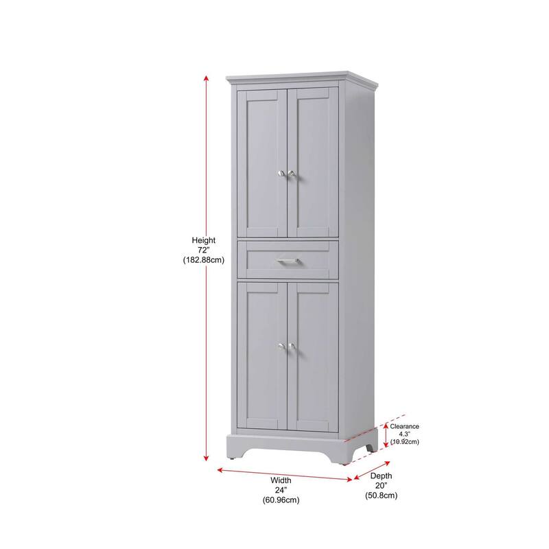 Peregrine Bath Storage Cabinet (16-28 In.)