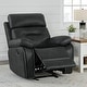 preview thumbnail 10 of 60, Lauren Manual Recliner Glider Rocker Chair for Living Room