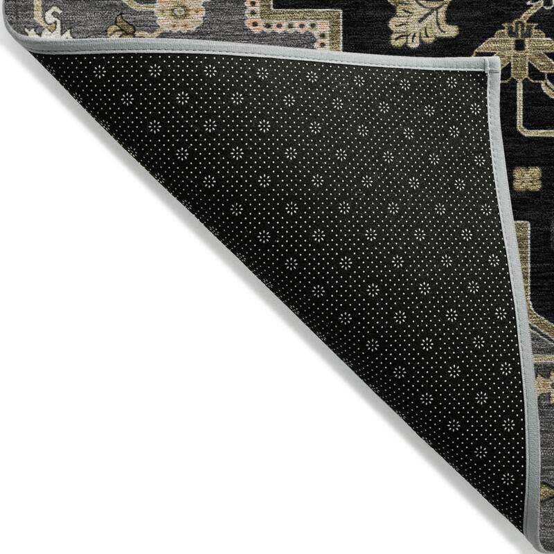 HomeRoots Oriental Traditional Rectangle Outdoor Rug