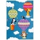 preview thumbnail 7 of 12, SAFAVIEH Carousel Kids Tjadke Hot Air Balloon Rug